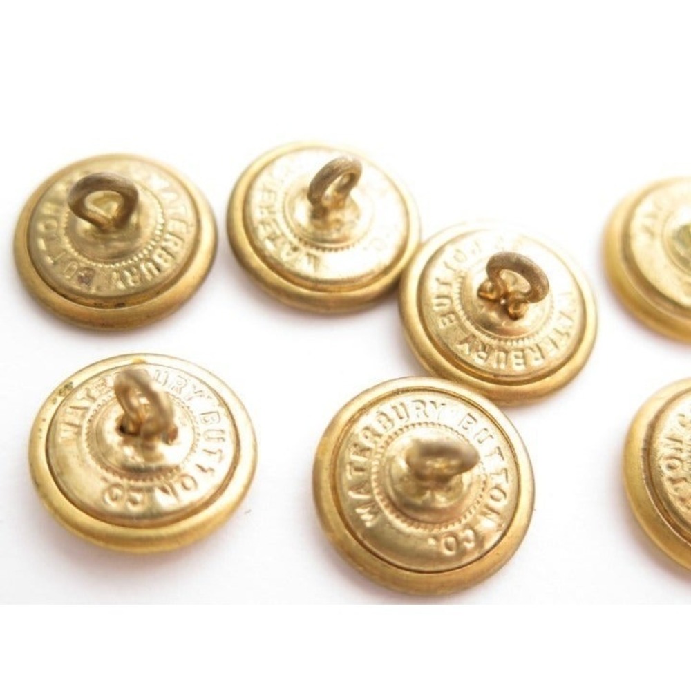 Vintage Hartford Gold Toned Buttons Lot - Picture 6 of 6